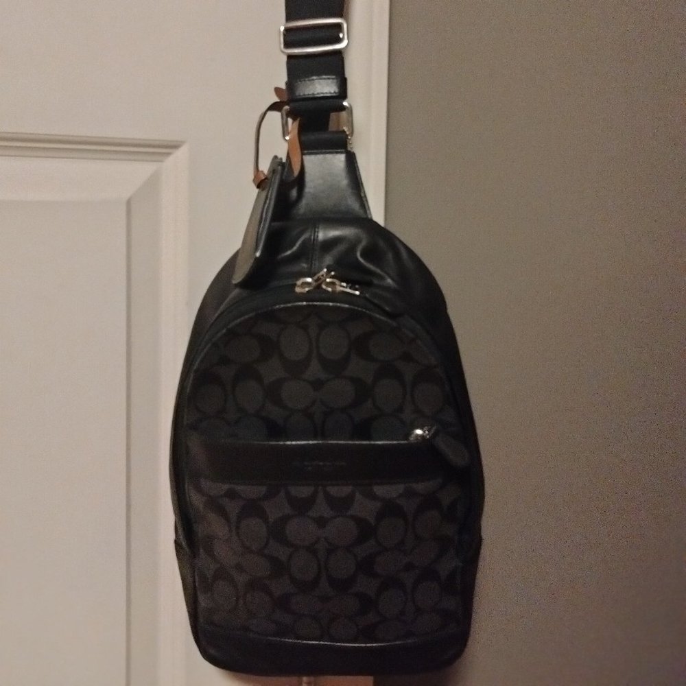 Coach Men's One-Strap Mini Backpack